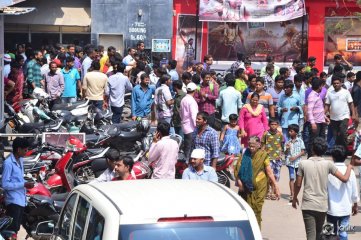 Baahubali 2 Hungama at RTC X Roads